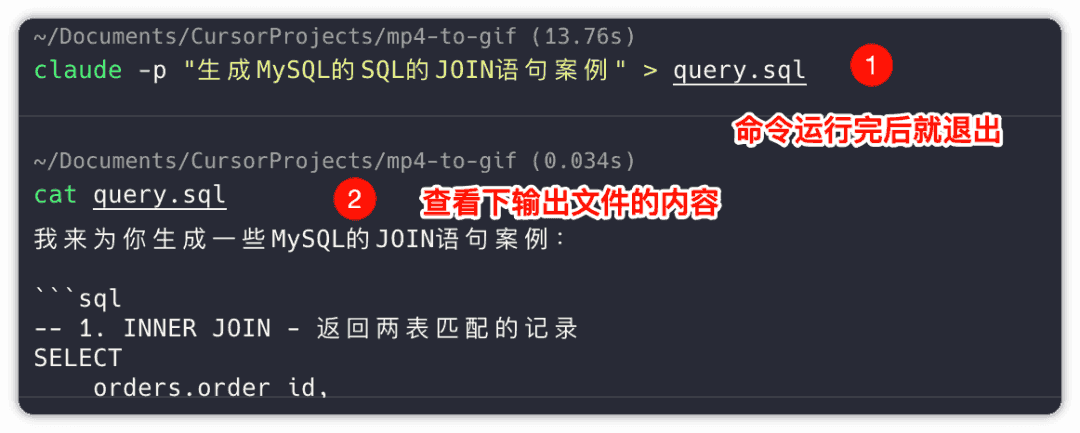 纯文本输出